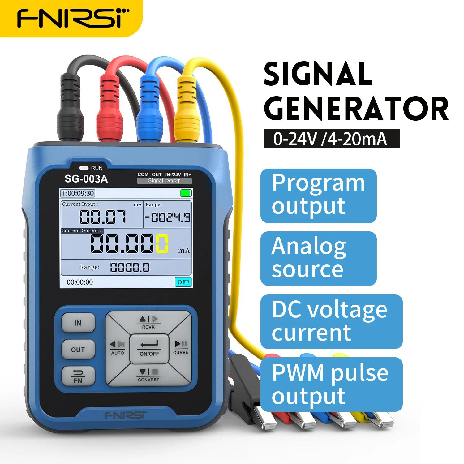 FNIRSI SG-003A ȣ ߻ 0-10V 4-20mA     ùķ PWM ޽  TFT Ǯ ÷ LCD ÷